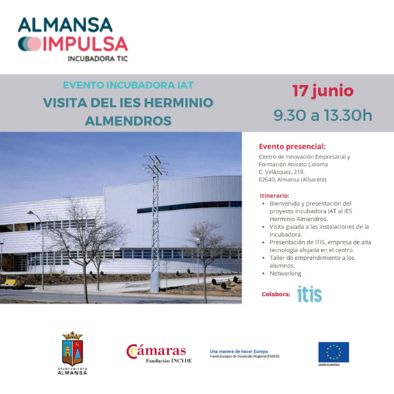 EVENTO: VISITA GUIADA EN EL CENTRO DE ALTA TECNOLOGÍA AL IES HERMINIO ALMENDROS \ 17 DE JUNIO DE 2022